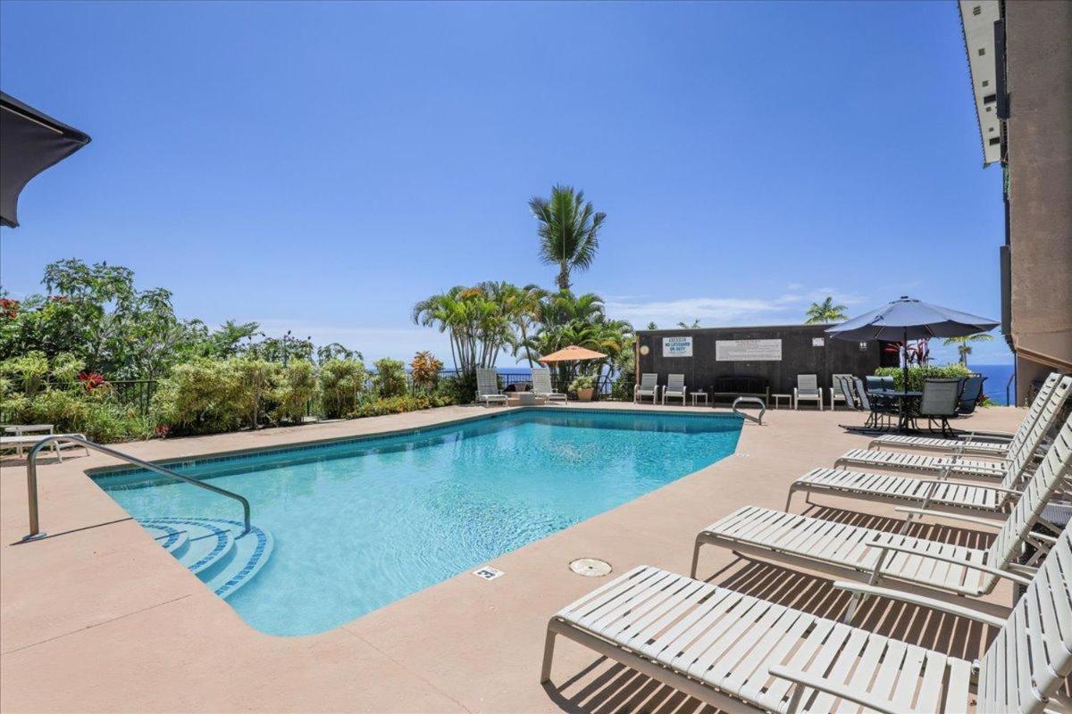 Kona Westwind 1 New! Quiet Ocean-View 1St Floor | Patio | Pool Villa Kailua-Kona Eksteriør billede